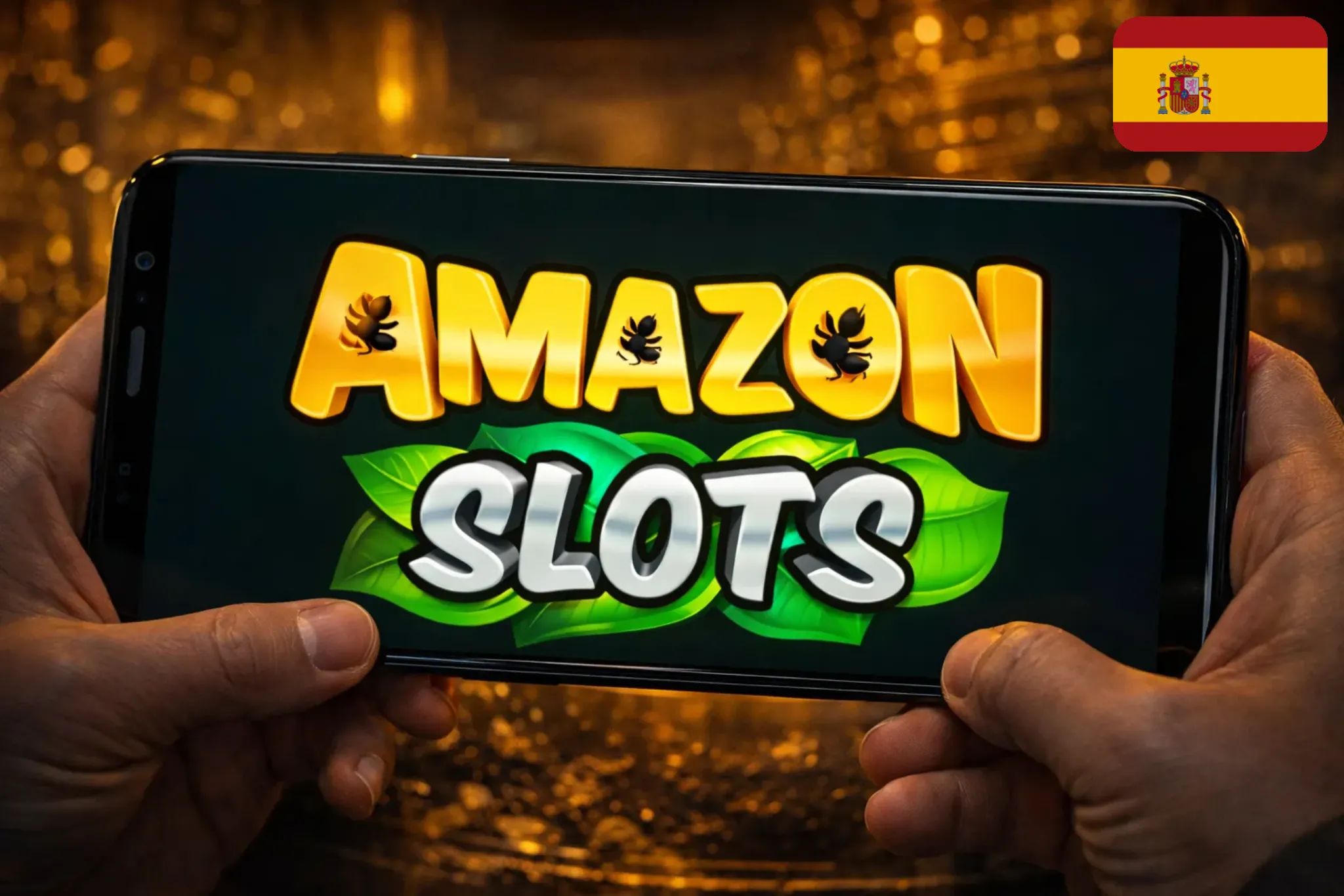 Amazon Slots Casino España con interfaz móvil y juegos de casino online
