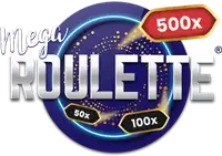 Logotipo de Mega Roulette Live